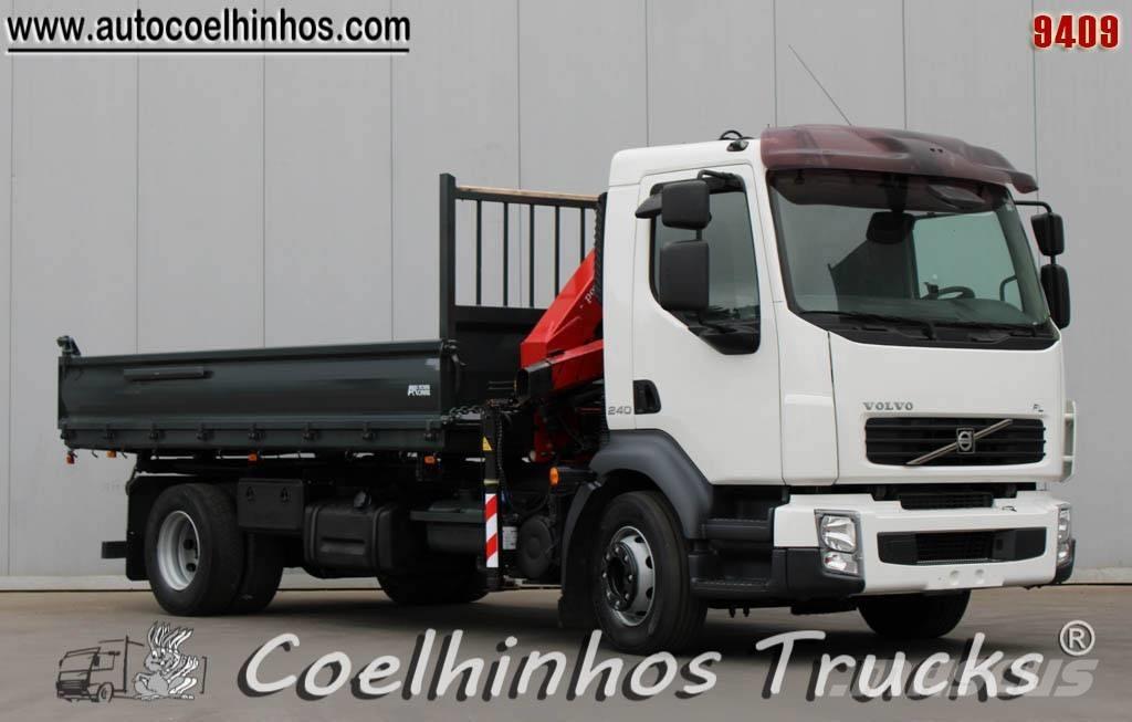 Volvo FL 240 + HMF 635 Camion ribaltabili