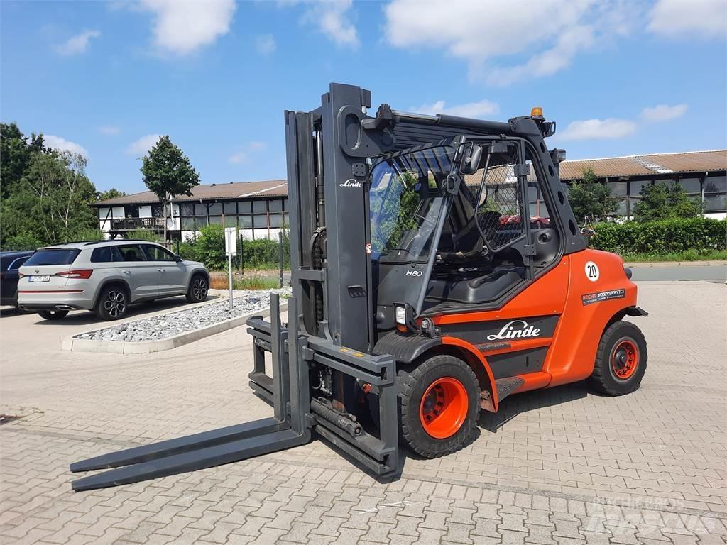 Linde H80T-900 Carrelli elevatori GPL