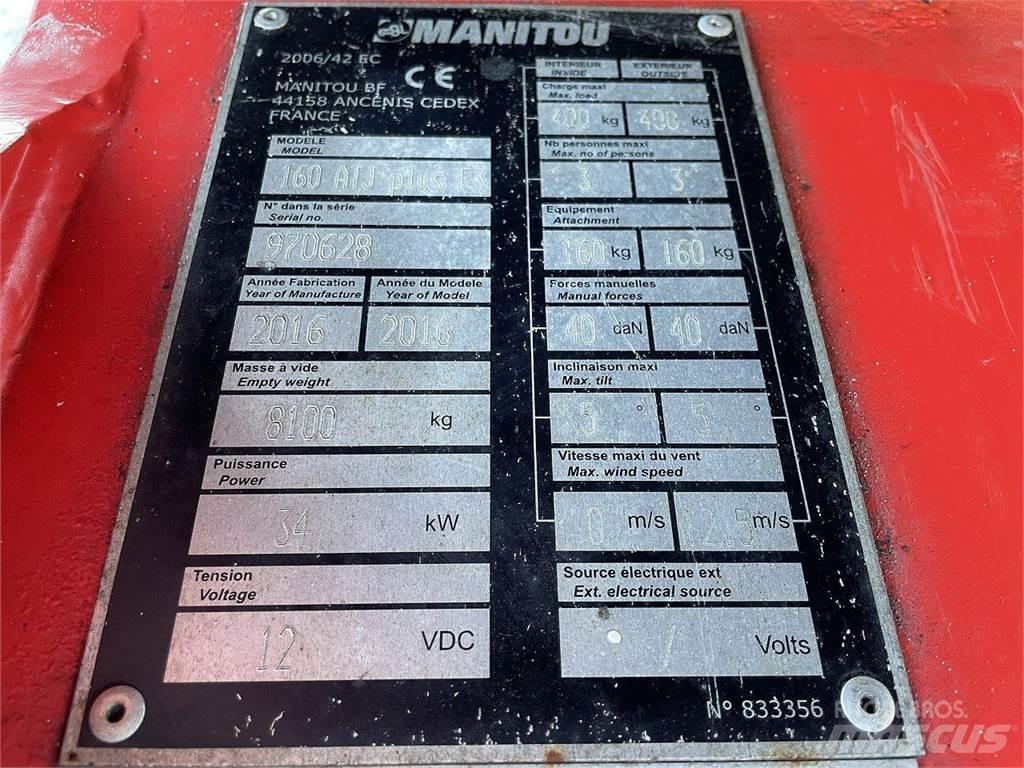 Manitou 160ATJ+ RC Piattaforme a braccio articolato