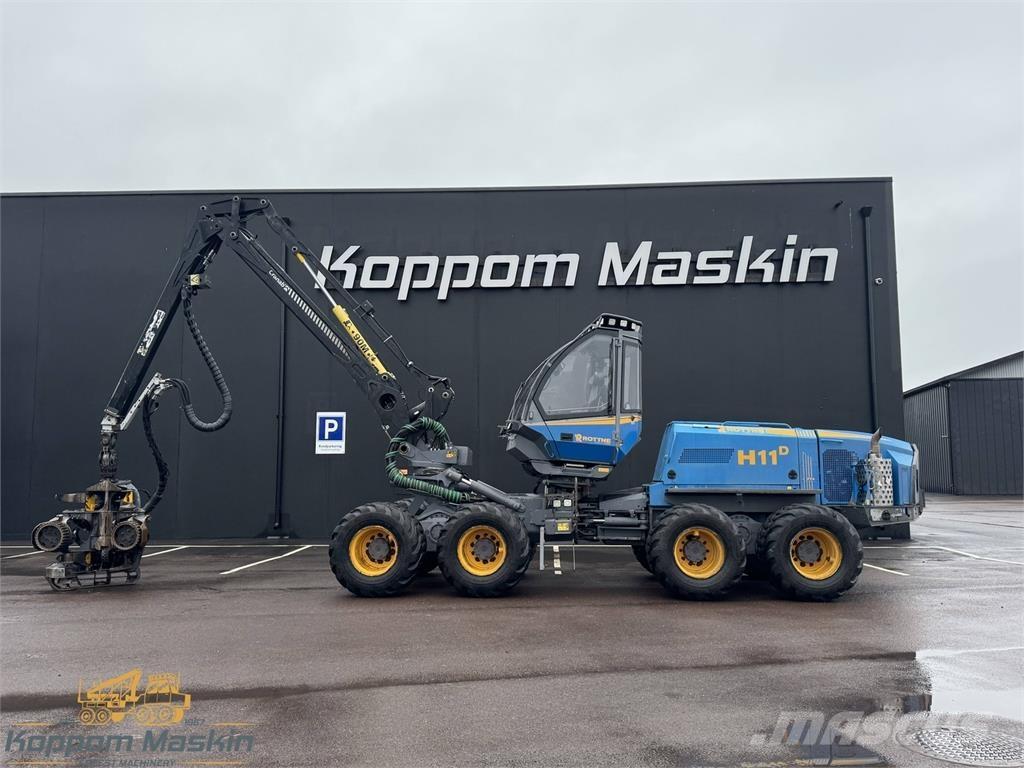 Rottne H11D Abbattitrici, Disboscatrici