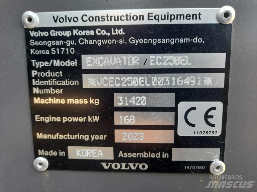 Volvo EC 250 EL Escavatori cingolati