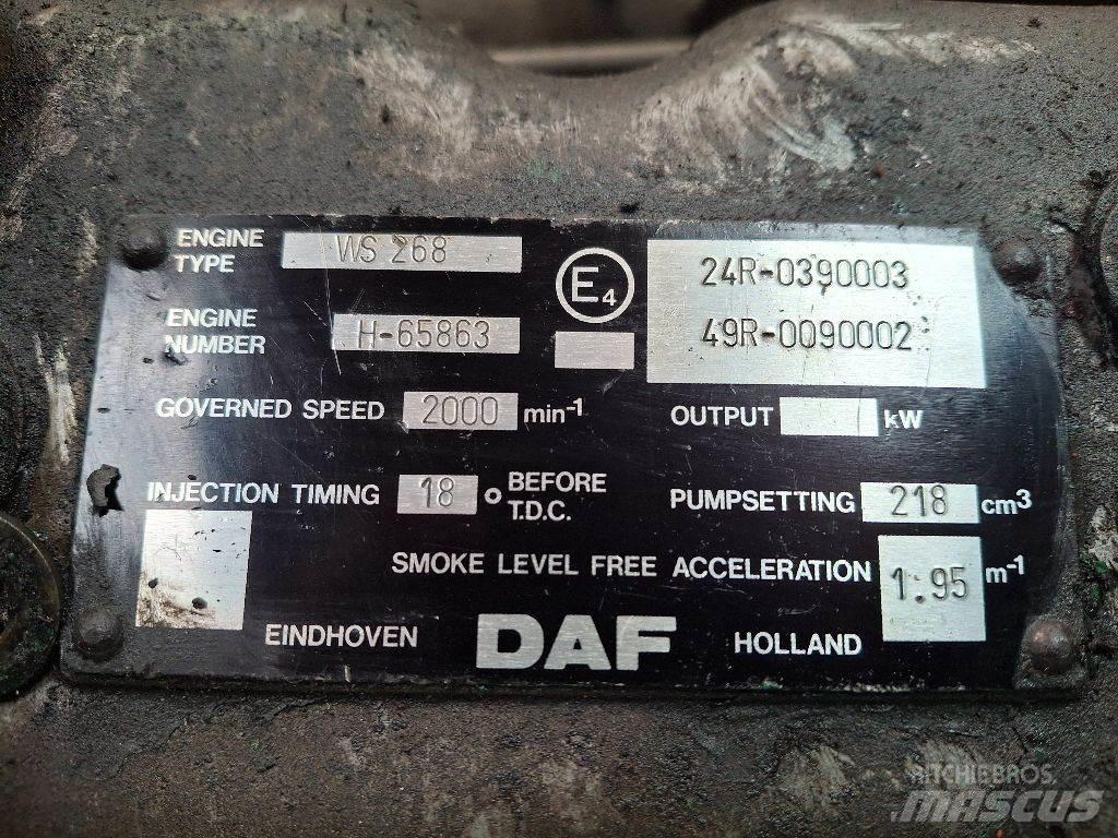 DAF WS268 Motori