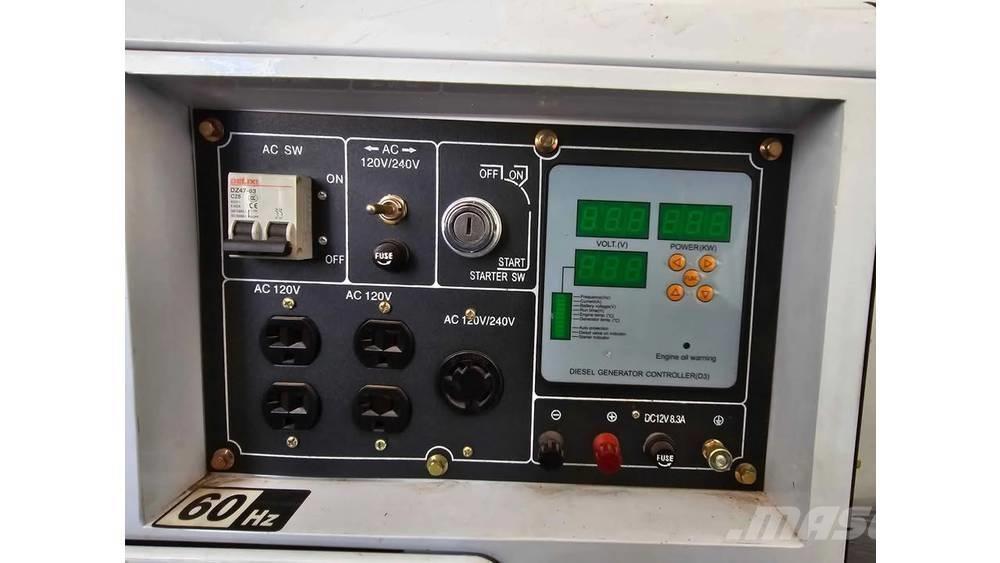 Mustang 6500 DP Generatori diesel