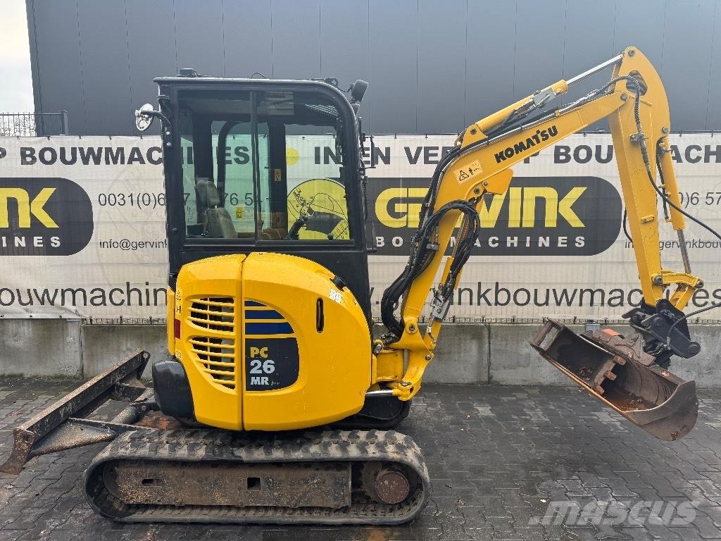 Komatsu PC 26 MR-3 Miniescavatori