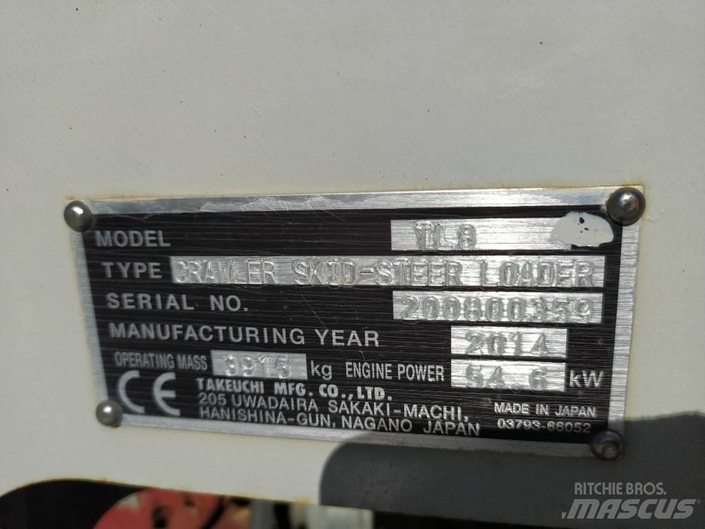 Takeuchi TL 8 Mini Pale Gommate