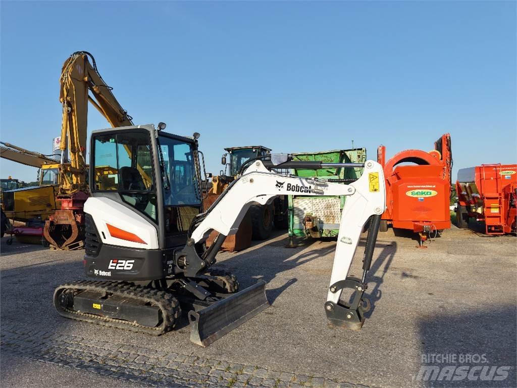 Bobcat E26 Miniescavatori