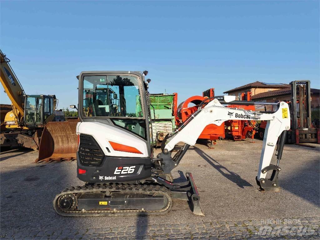Bobcat E26 Miniescavatori