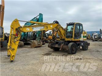 Doosan DX 160 WR Escavatori gommati