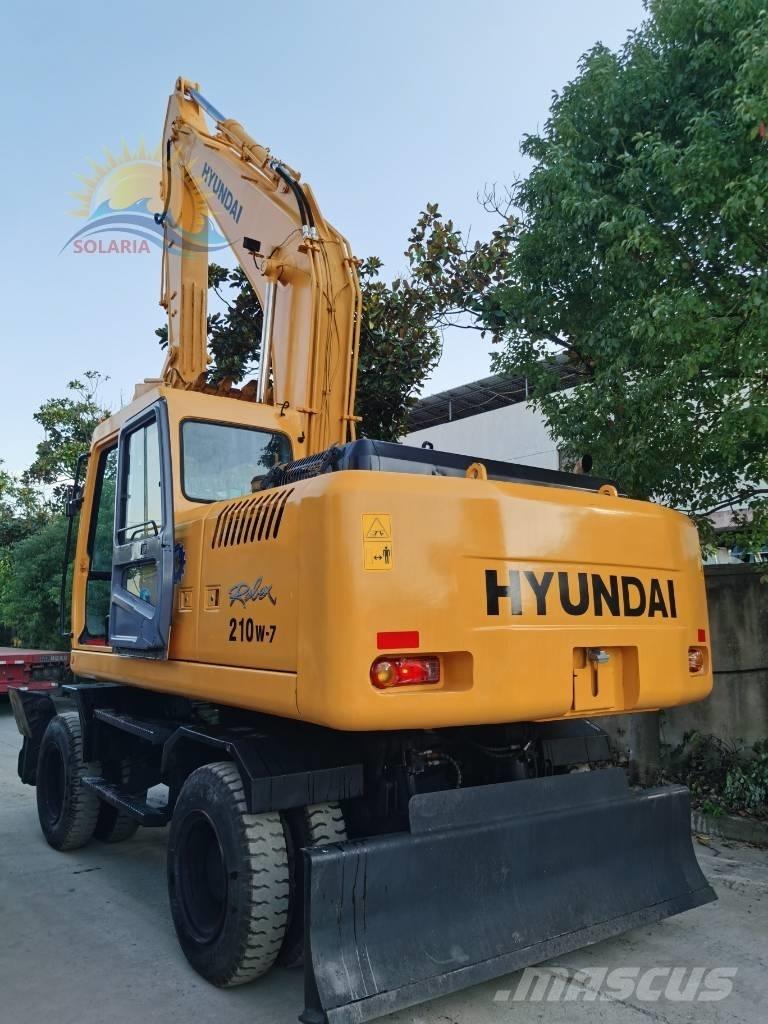 Hyundai robex 210w-7 Escavatori gommati