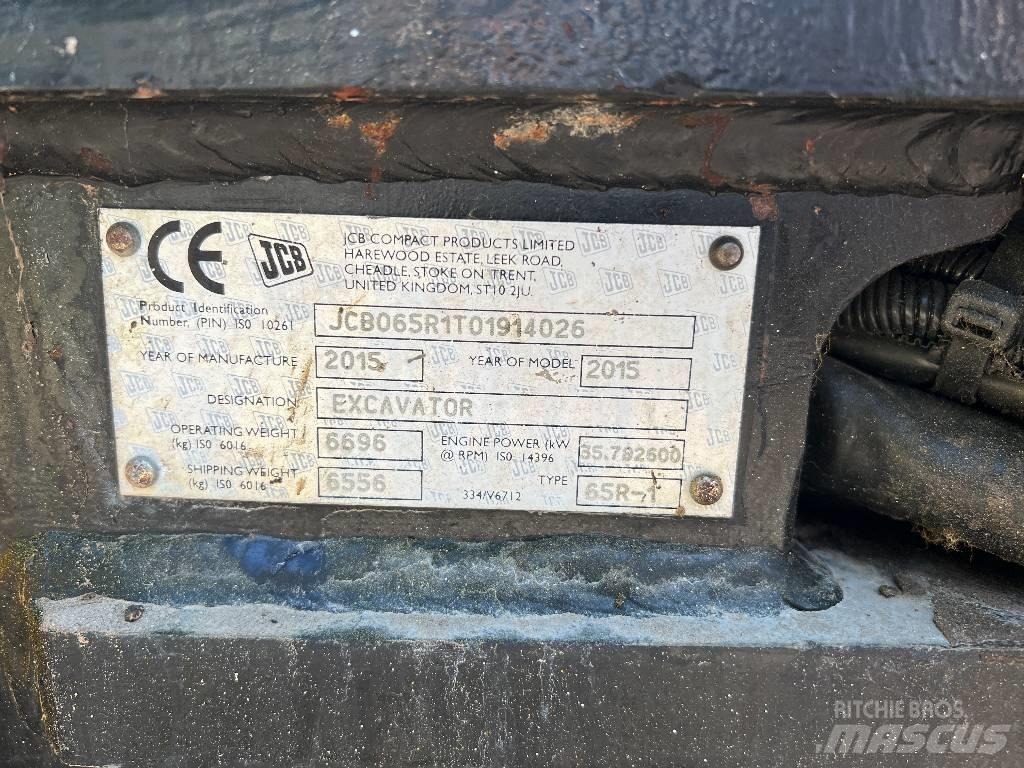 JCB 65 R-1 Miniescavatori