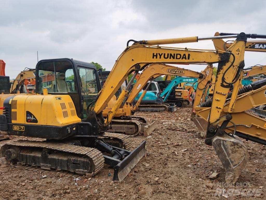Hyundai R60 Escavatori cingolati
