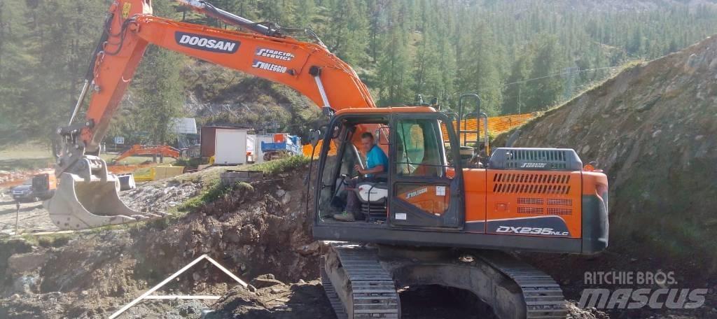 Doosan DX 235 Escavatori cingolati
