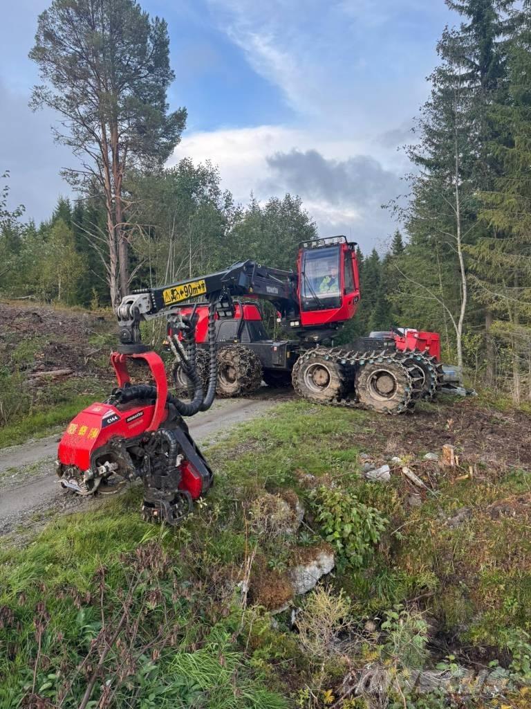 Komatsu 951 XC Abbattitrici, Disboscatrici