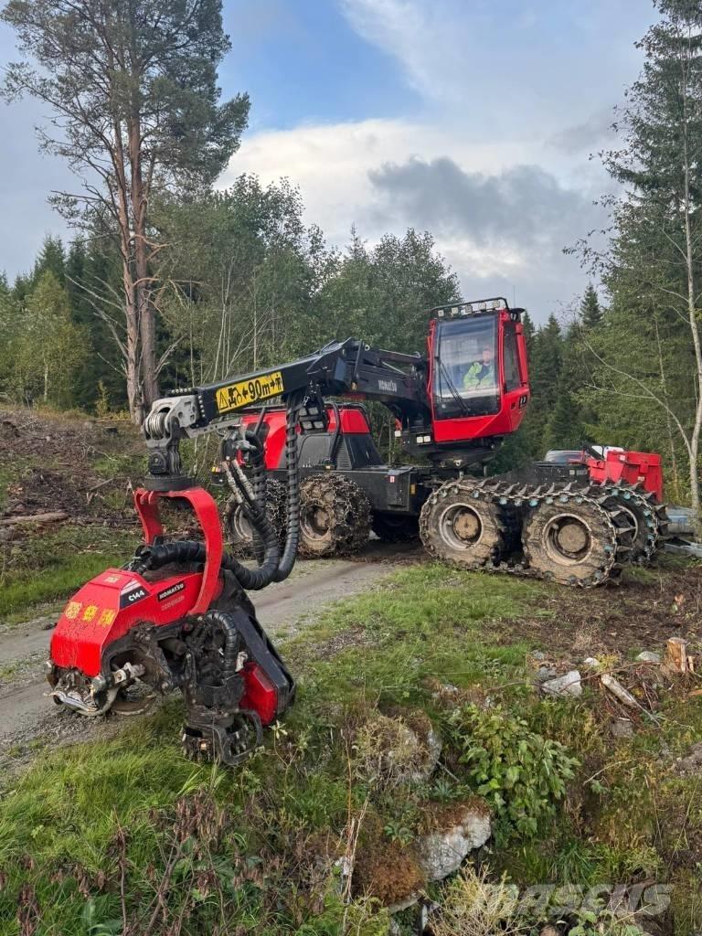 Komatsu 951 XC Abbattitrici, Disboscatrici