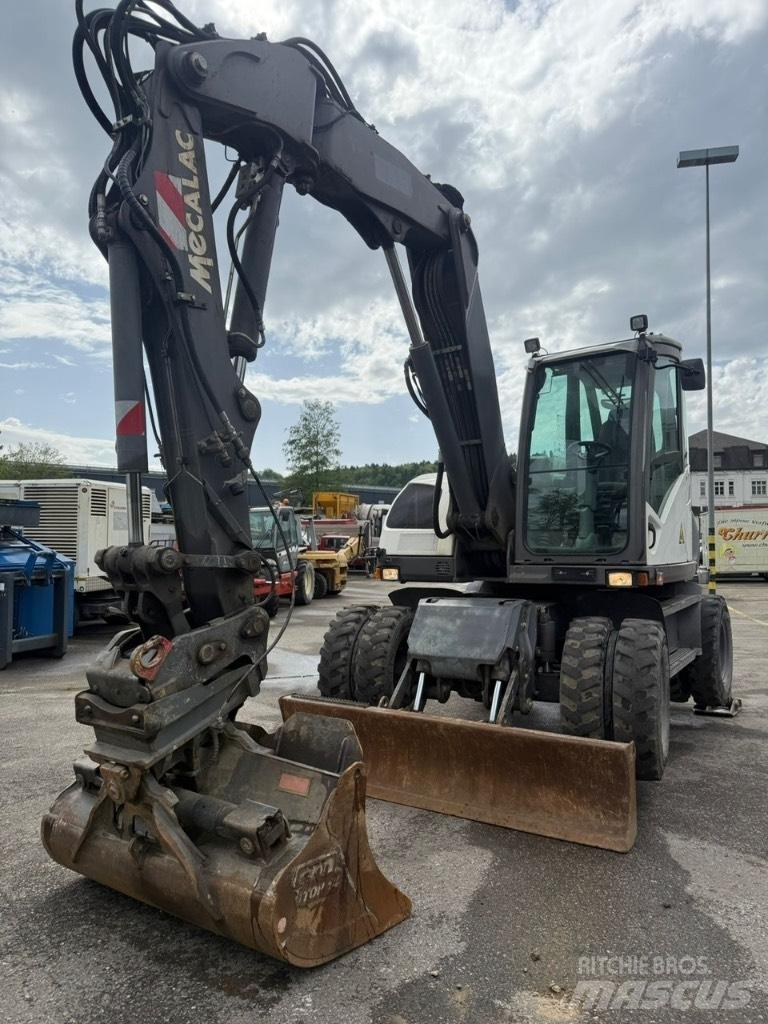 Mecalac 714 MW Escavatori gommati