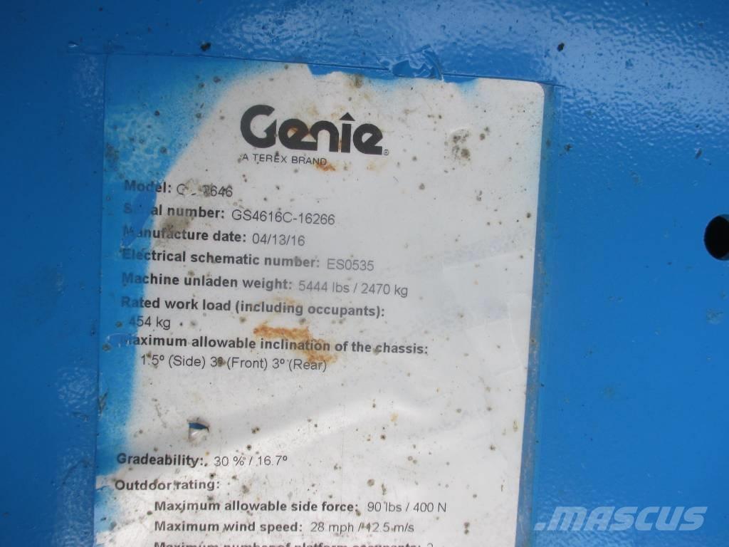 Genie GS 2646 Piattaforme a pantografo