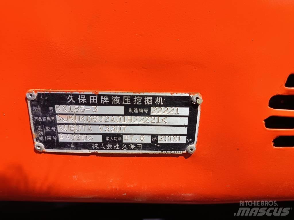 Kubota KX 185 Escavatori medi 7t - 12t