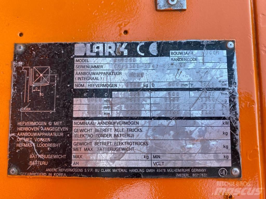 Clark CMP 25 Carrelli elevatori diesel