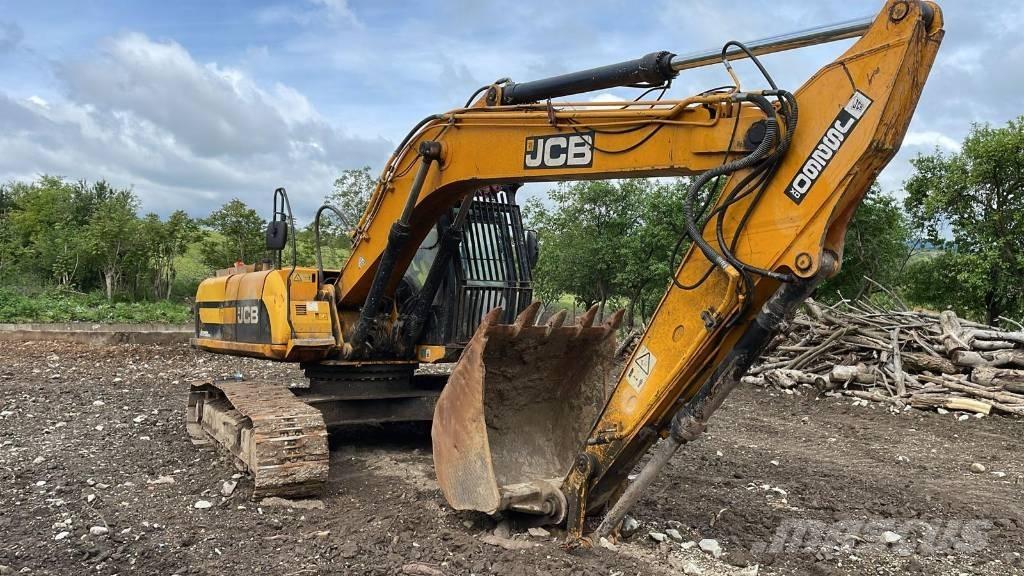 JCB JS 260 XD Telaio e sospensioni