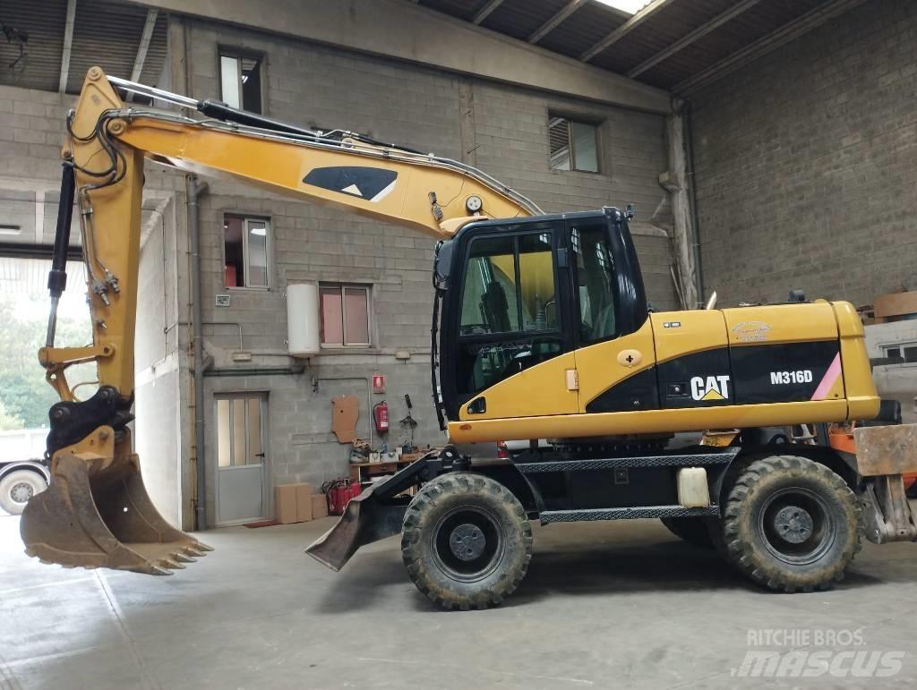 CAT M 316 D Escavatori gommati