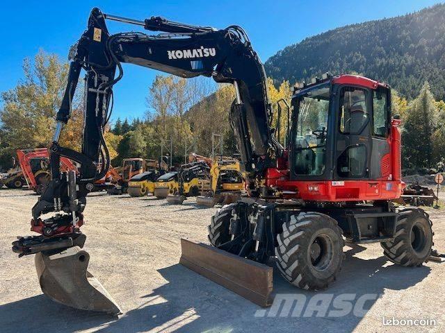 Komatsu PW 118 Escavatori gommati