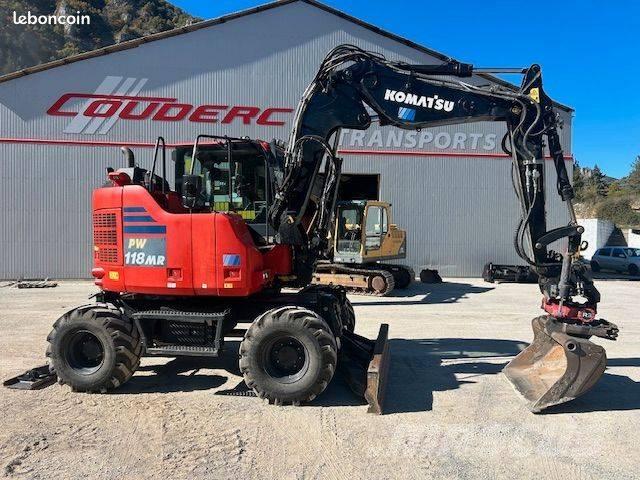 Komatsu PW 118 Escavatori gommati