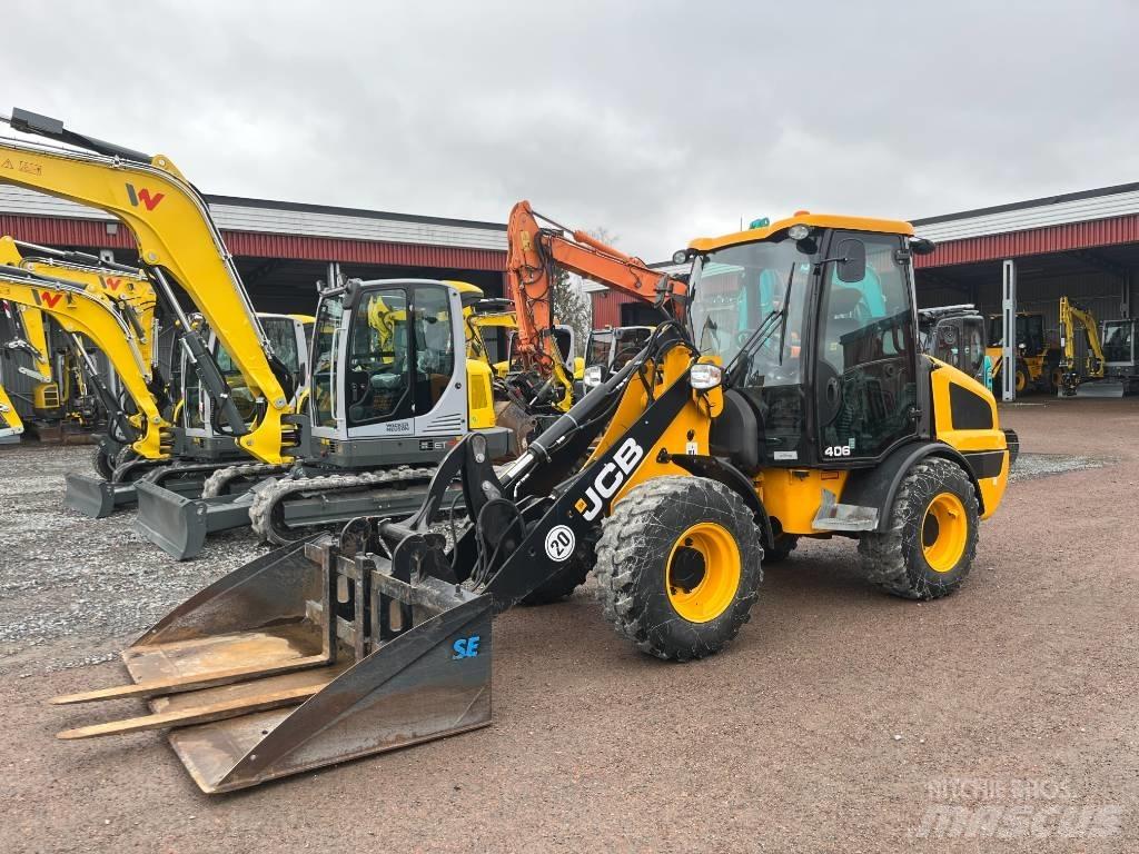 JCB 406 - Uthyres Pale gommate