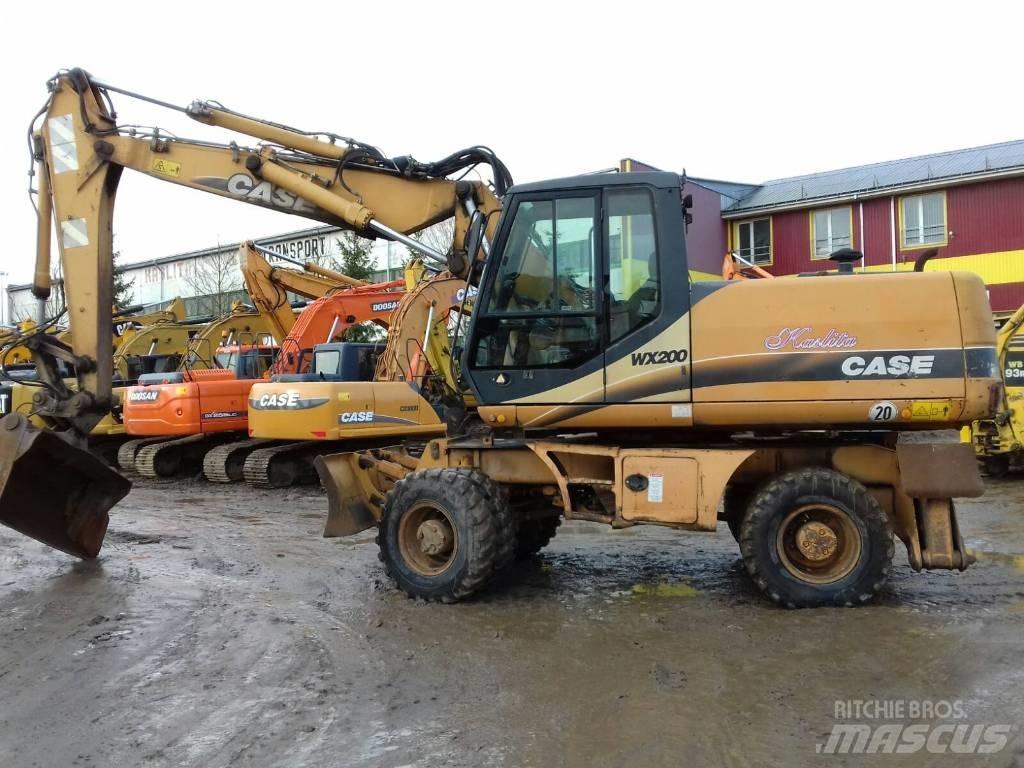 CASE WX 200 Escavatori gommati
