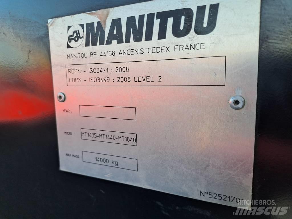 Manitou MT1440E Sollevatori telescopici