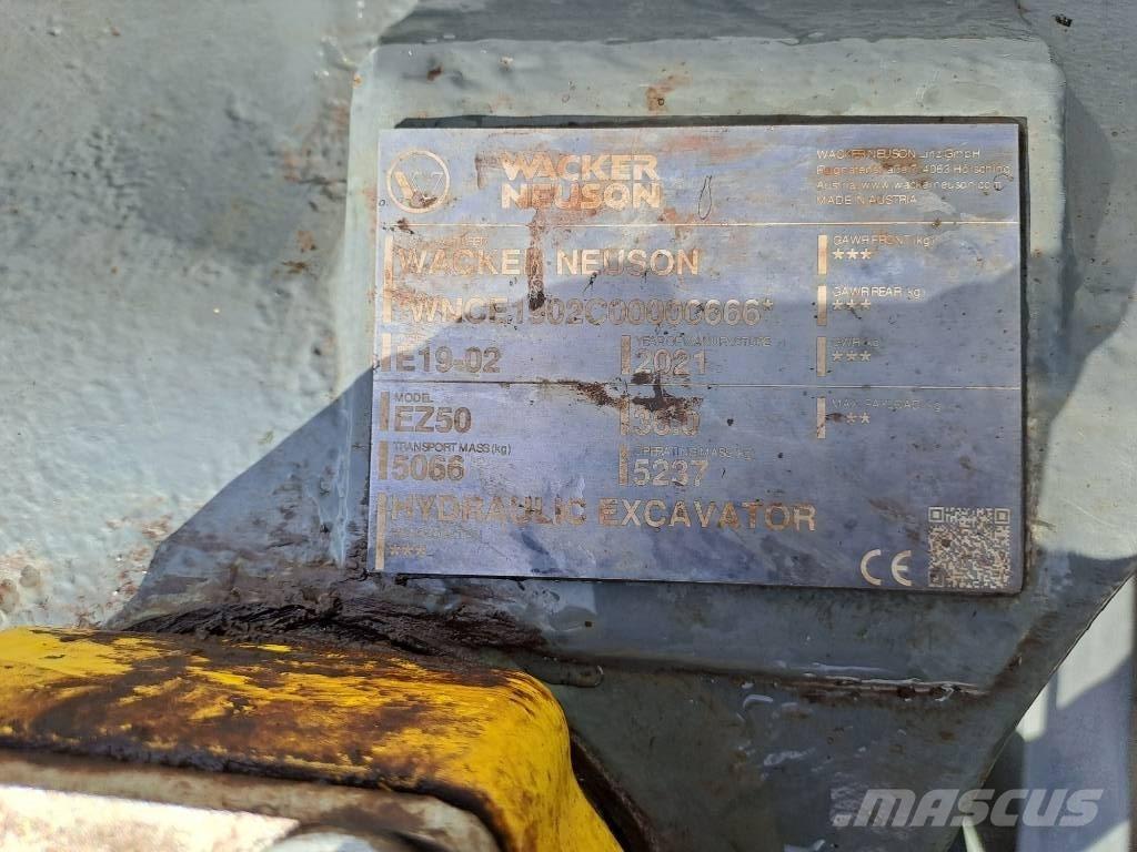 Wacker Neuson EZ50 Escavatori cingolati