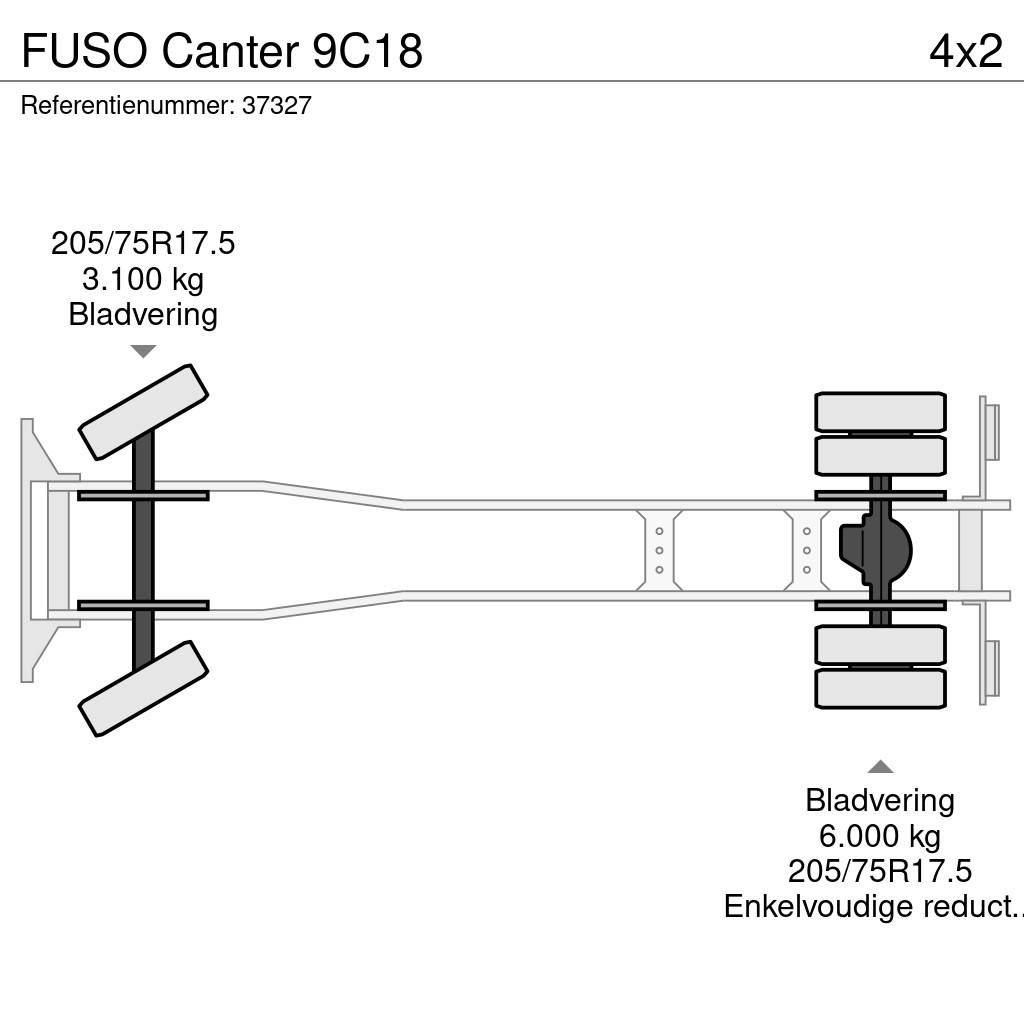 Fuso Canter 9C18 Camion dei rifiuti