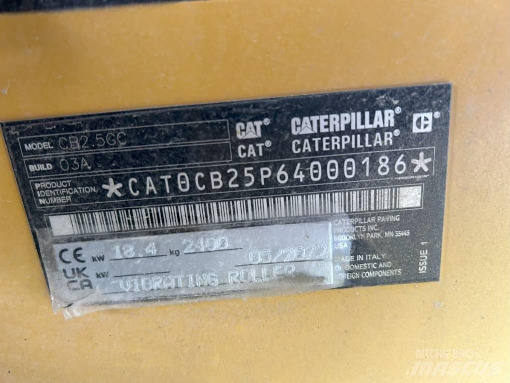 CAT CB 2.5GC Rulli a doppio tamburo
