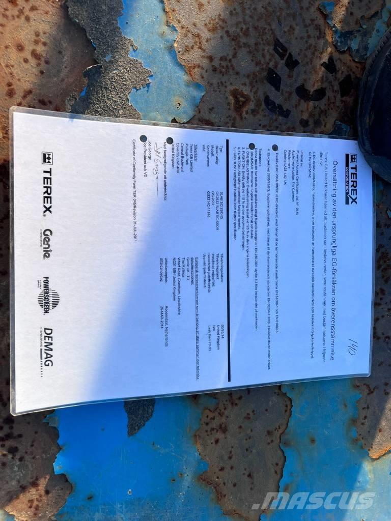 Genie GS 2632 Piattaforme a pantografo