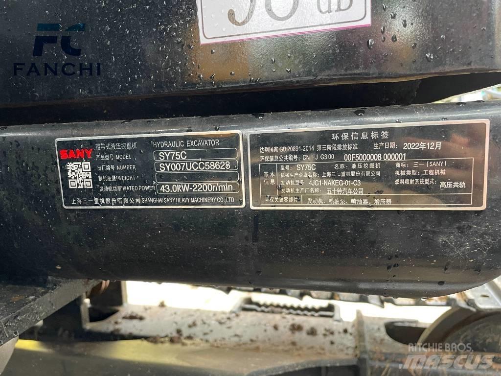 Sany SY 75 C pro Escavatori medi 7t - 12t