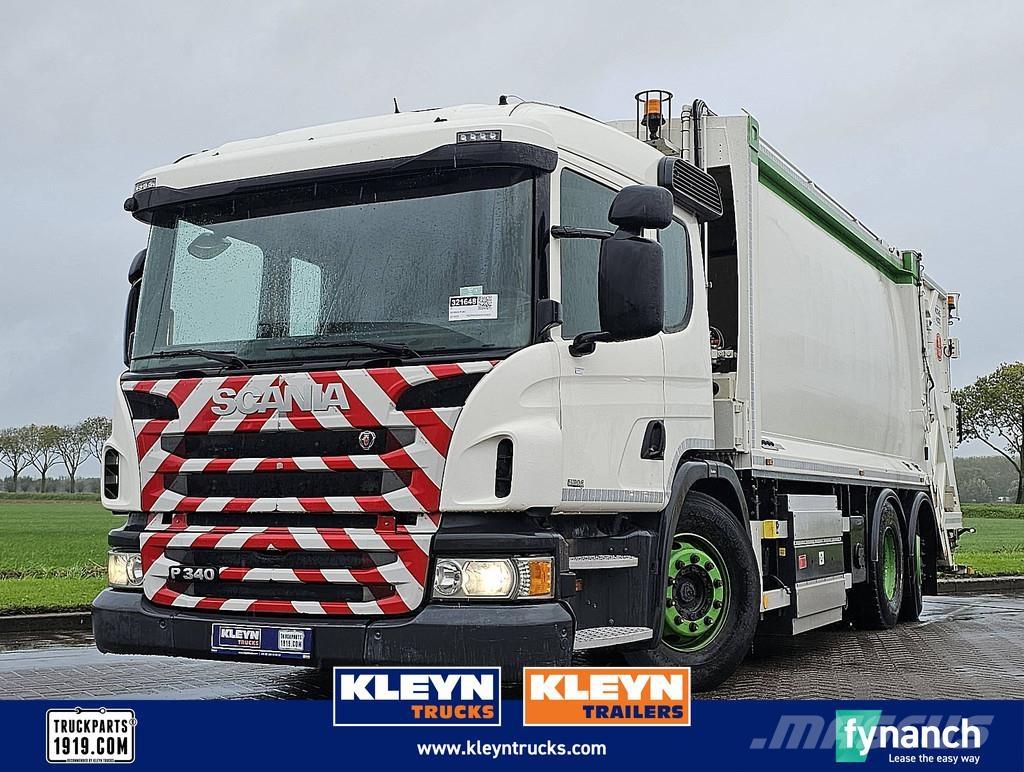Scania P340 CNG Camion dei rifiuti