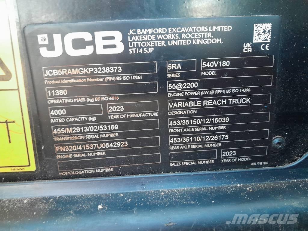 JCB 540.180 Sollevatori telescopici