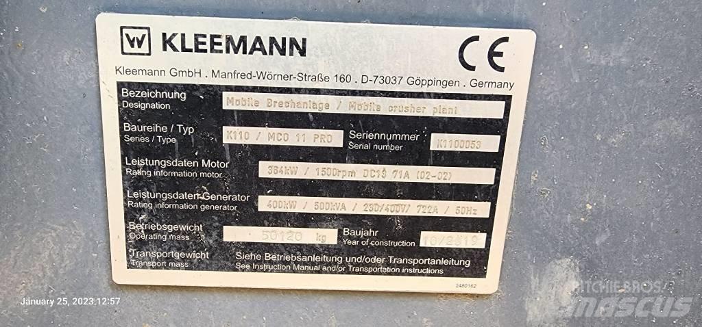 Kleemann MCO 11 PRO Frantoi