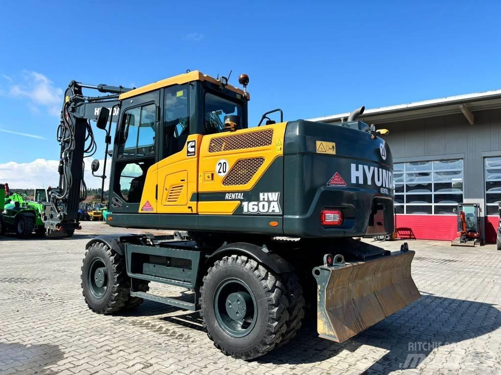Hyundai HW160A Escavatori gommati
