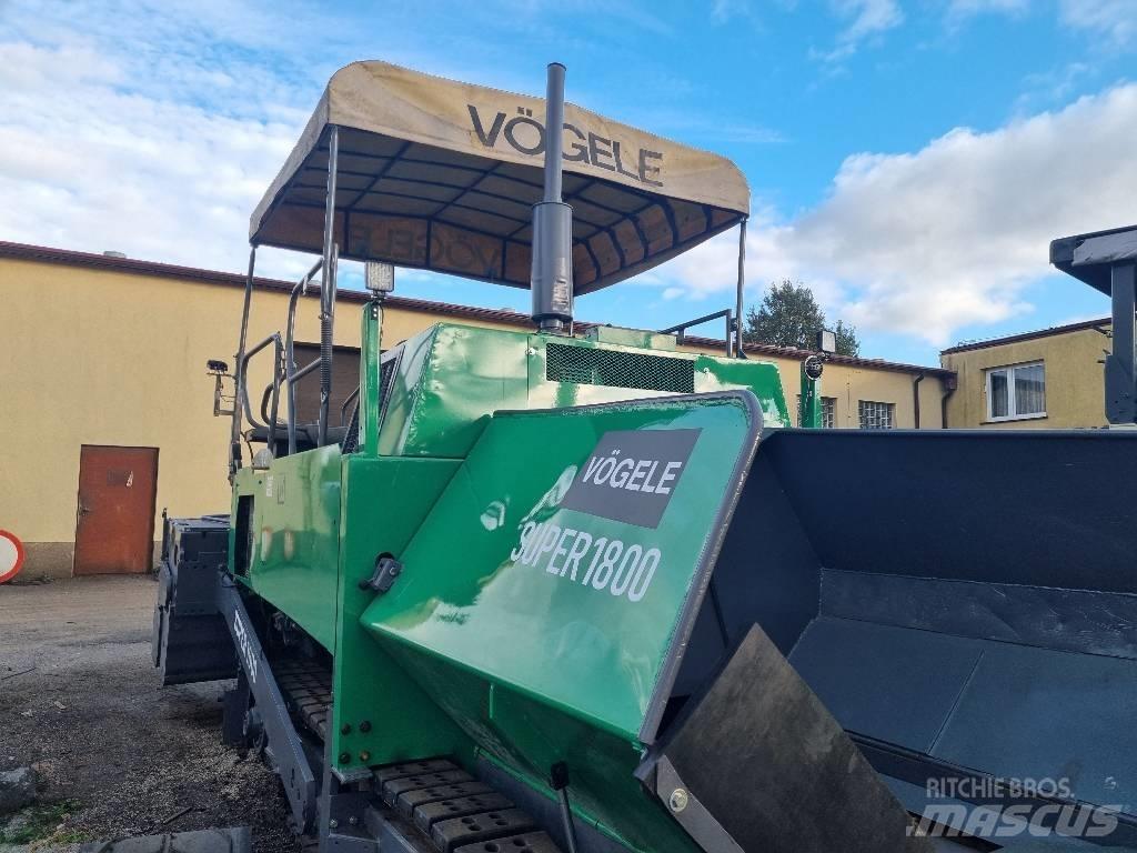 Vögele super 1800 Finitrici