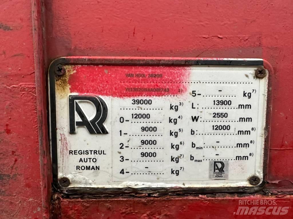 Van Hool 3 Axle Semirimorchi Ribassati