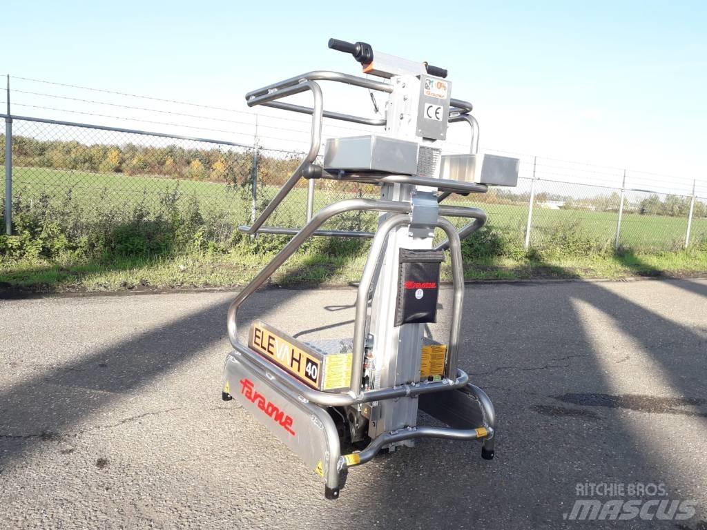 Faraone Elevah 40 Piattaforme cingolate, Piattaforme a ragno e Montacarichi
