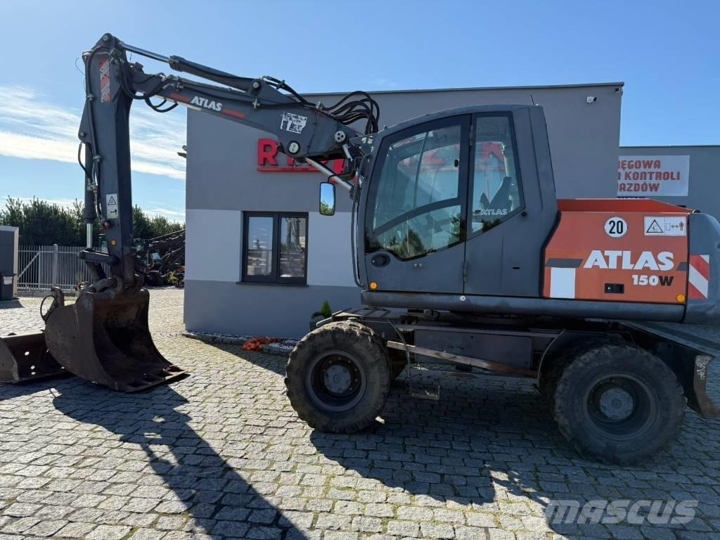 Atlas 150 W Escavatori gommati