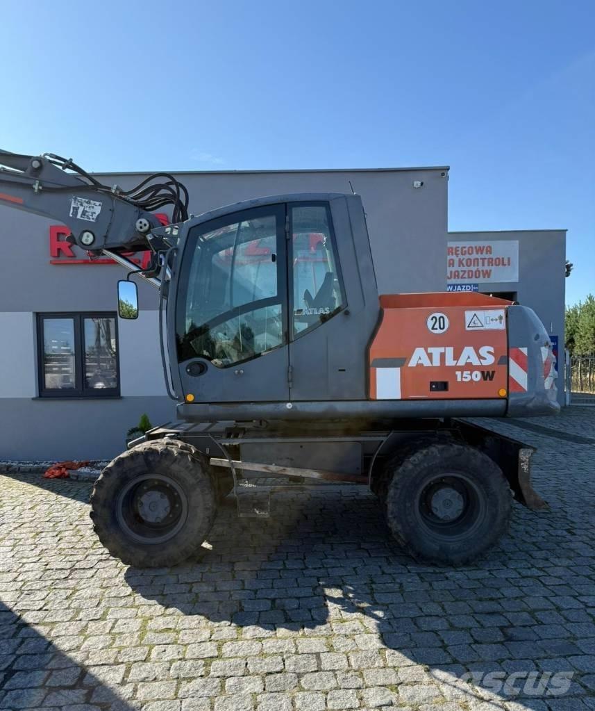 Atlas 150 W Escavatori gommati
