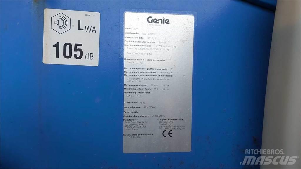 Genie S65 Piattaforme a braccio telescopico