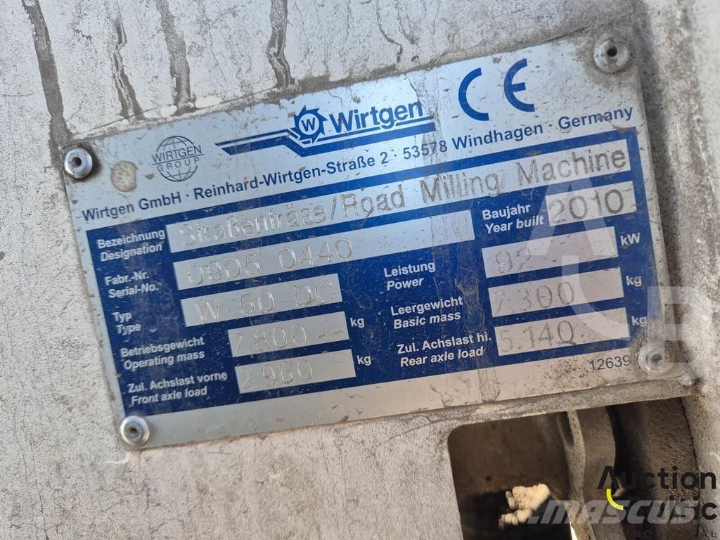 Wirtgen W50DC Fresa a freddo per asfalto