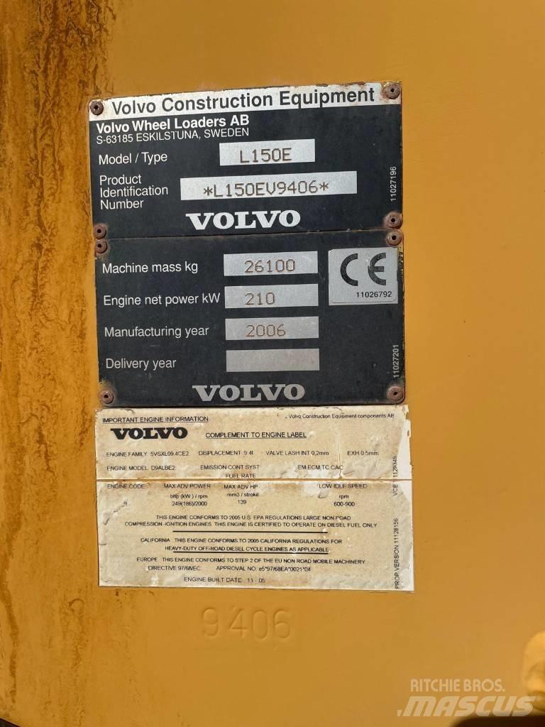 Volvo L150E Mini pale