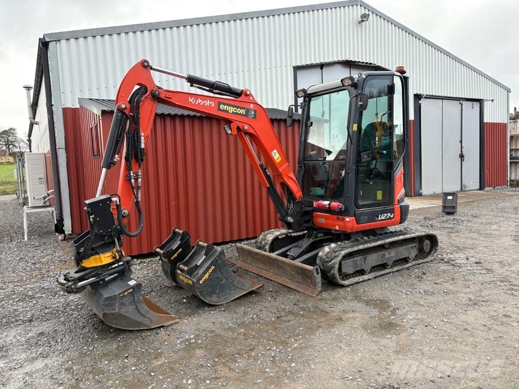 Kubota U27-4 Miniescavatori