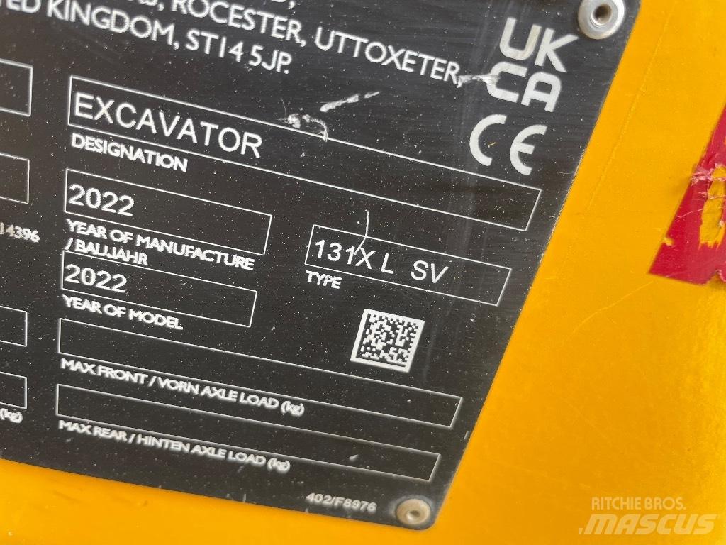 JCB 131 X Escavatori cingolati