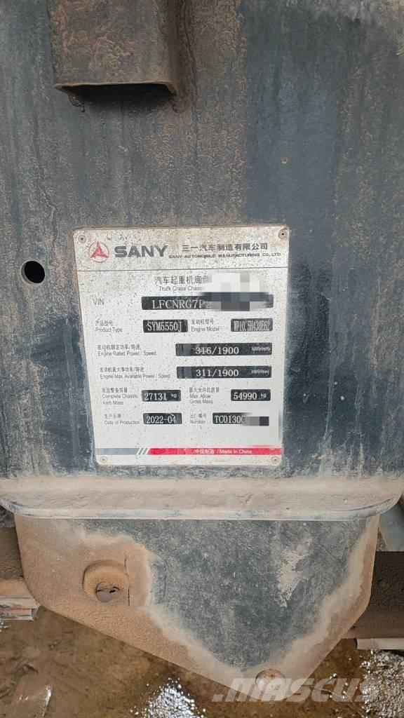 Sany STC1300C8 Gru per tutti i terreni