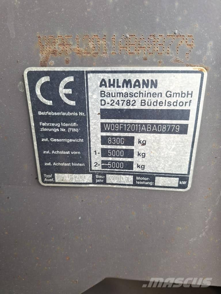 Ahlmann AF 1200 Pale gommate